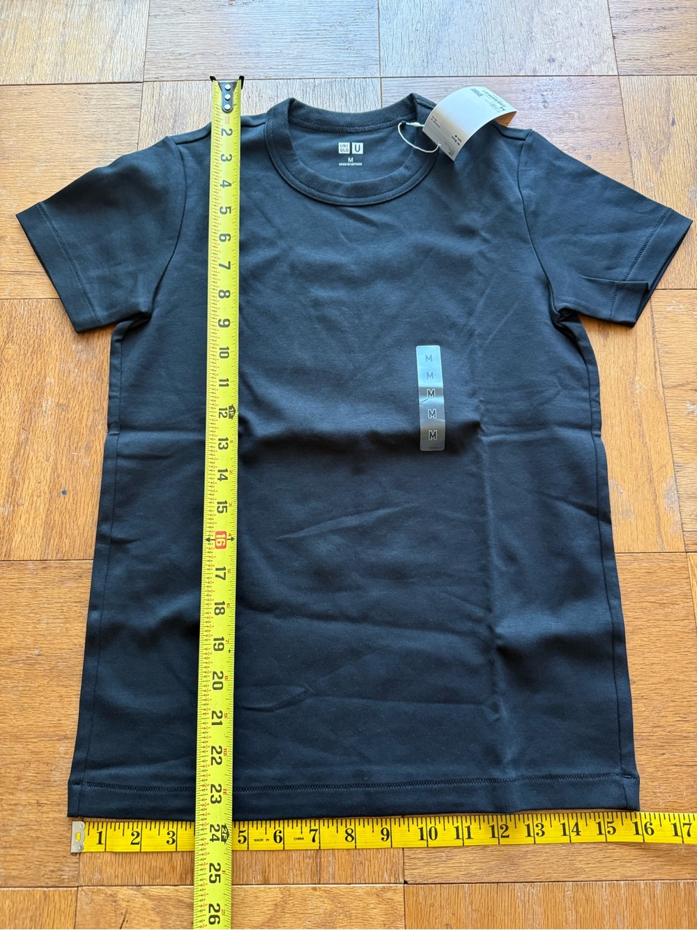 Uniqlo U Heavyweight 100% Cotton Tee Black - Women’s M (Japan’s Sizing)  NWT